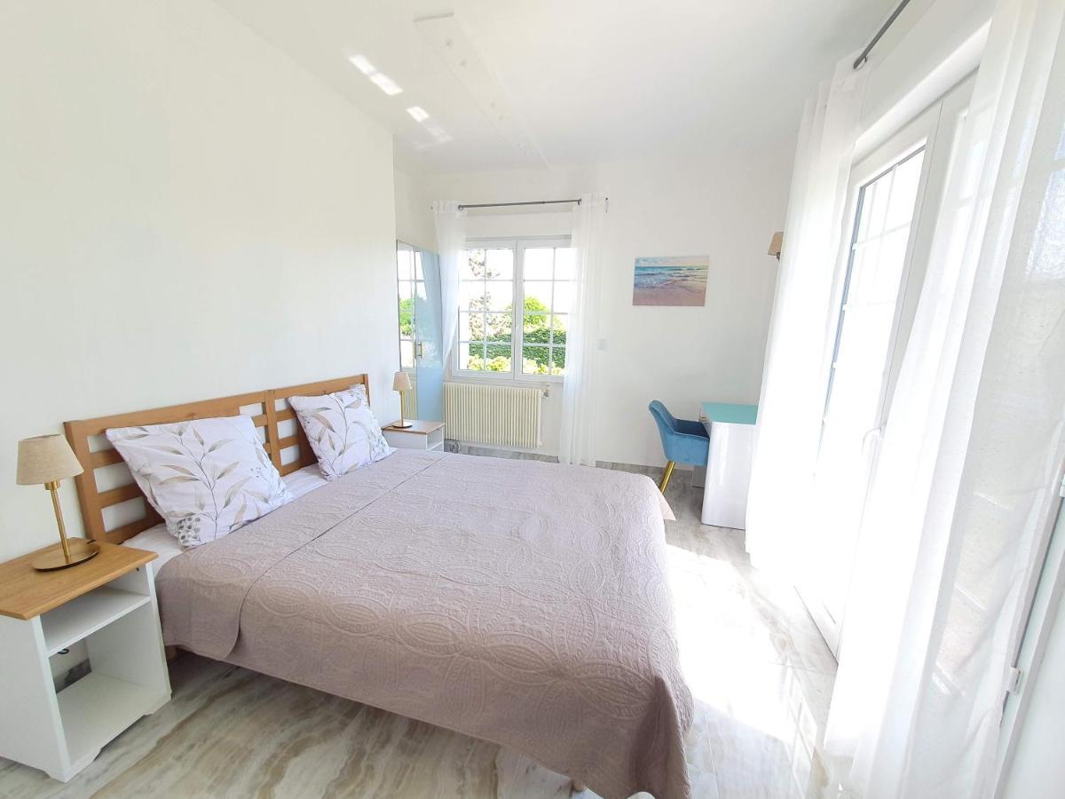 Logement Entier Avec Grand Jardin Et Parking Wifi 6 Et Fibre Berck Exterior foto
