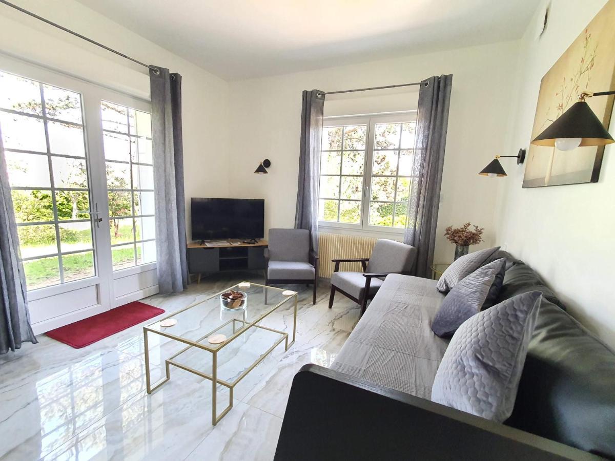 Logement Entier Avec Grand Jardin Et Parking Wifi 6 Et Fibre Berck Exterior foto