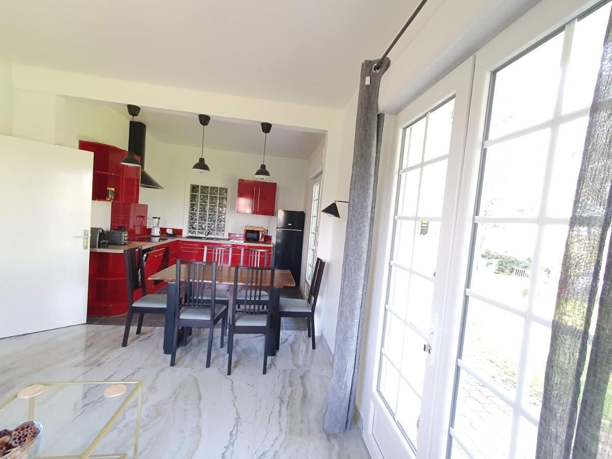 Logement Entier Avec Grand Jardin Et Parking Wifi 6 Et Fibre Berck Exterior foto